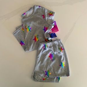 NWT XOXO 2pc PJ set for Little Girl (s7)